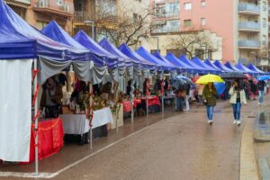 Mercat de Nadal a Santa Margarida de Montbui foto