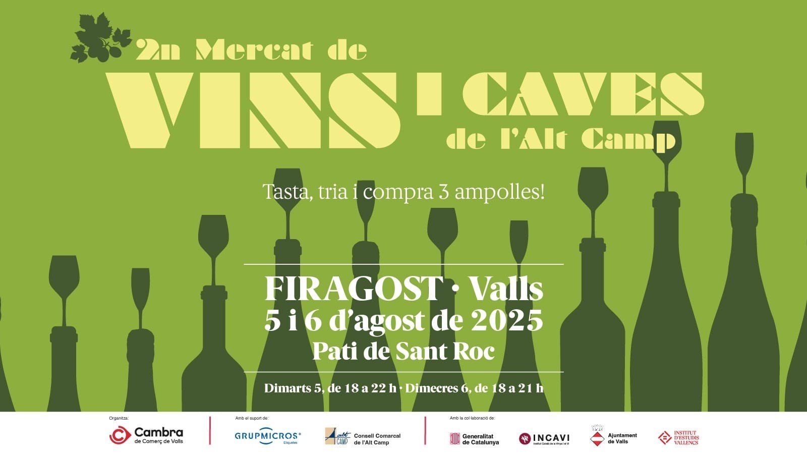 Mercat de vins i caves de l'alt camp a valls portada25