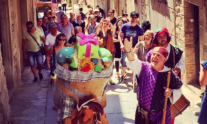 Mercat medieval de Guimerà foto