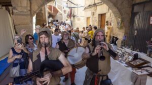 Mercat medieval de Guimerà foto