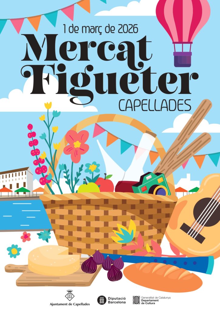 Cartell de Mercat Figueter a Capellades