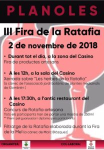 Fira de la Ratafia a Planoles