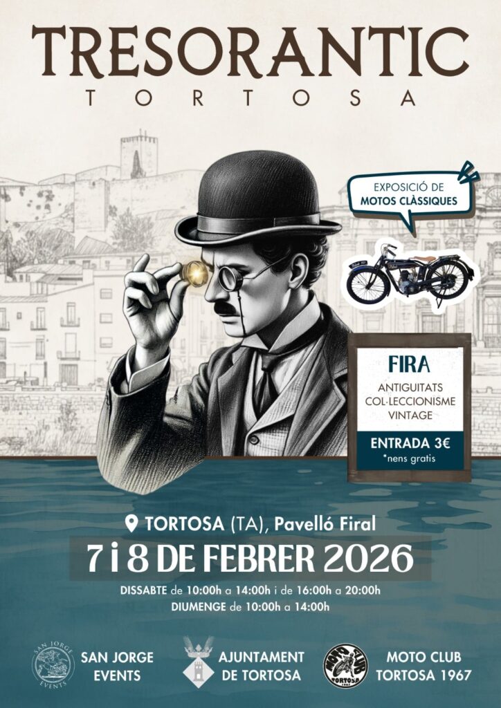 Cartell de TRESORANTIC a Tortosa