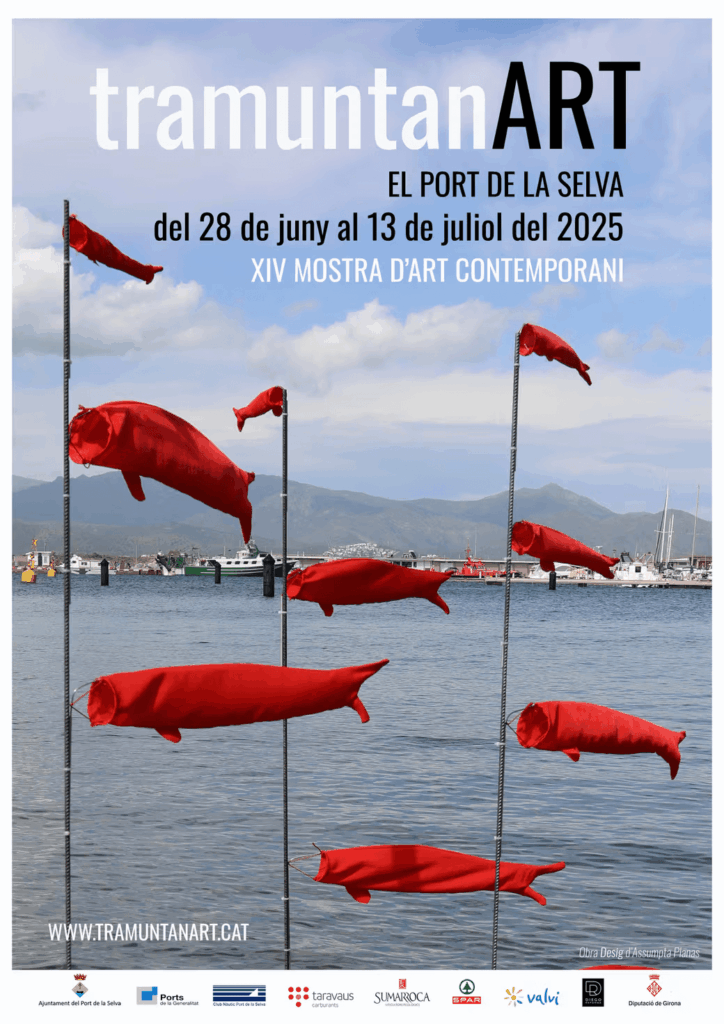 Cartell de TramuntanArt a El Port de la Selva