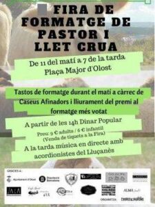 Fira del formatge de pastor i la llet crua