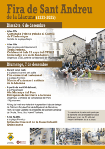 Fiira llacuna sant adreu