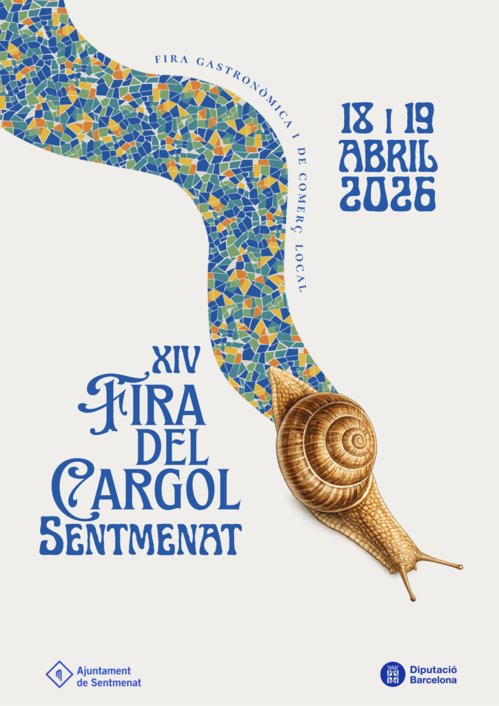 Cartell de Fira del Cargol a Sentmenat