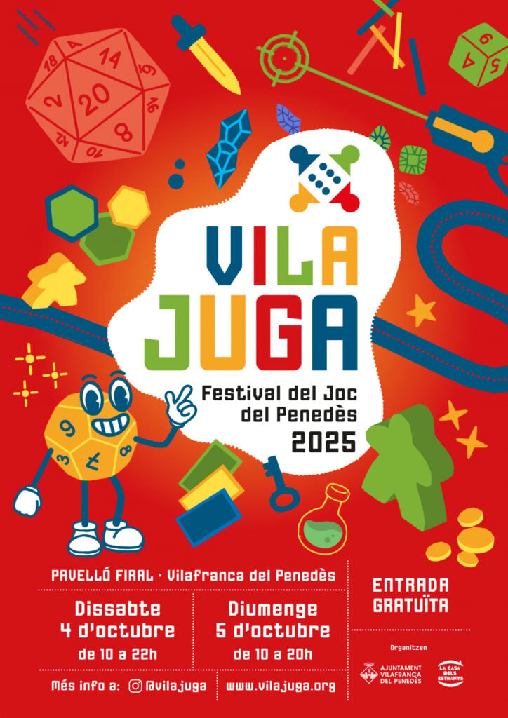 Cartell de Vilajuga a Vilafranca del Penedès
