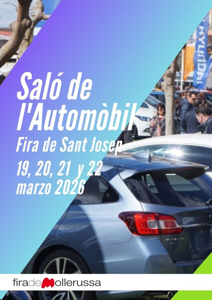 Cartell de Fira de Sant Josep a Mollerussa.