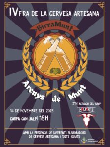 Birramunt, fira de la cervesa artesana cartell 2025