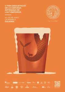 Cartell Fira Degustació de la Cervesa Artesana de L'Alt Empordà