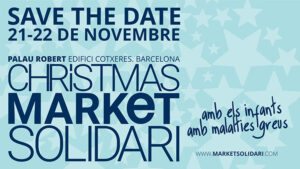 Christmas Market Solidari a Barcelona cartell