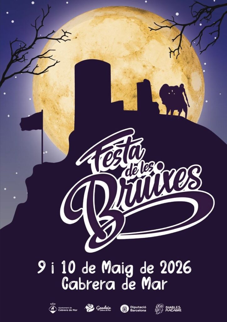 Cartell de Festa De Les Bruixes a Cabrera de Mar