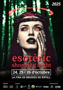 Esotèric shopping night de ripoll cartell 2025