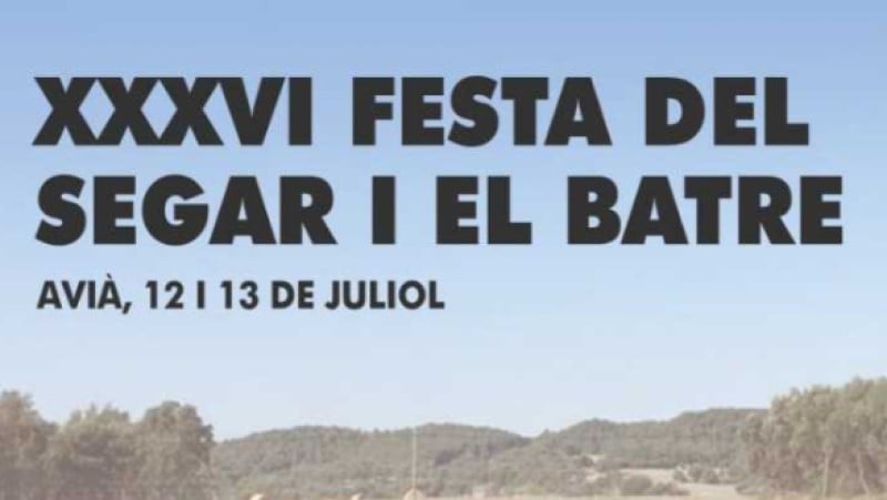 Festa del segar i batre a avià portada25