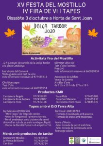 Fira Dolça Tardor a Horta de Sant Joan