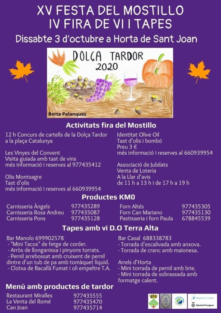 Fira Dolça Tardor a Horta de Sant Joan