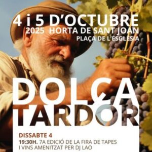 Fira dolça tardor a horta de sant joan cartell 2025 min