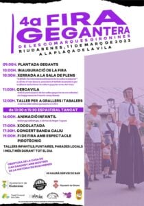Fira Gegantera Gironina cartell