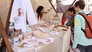Fira artesanal a Sant Hilari Sacalm