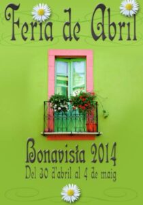 Fira d’Abril a Bonavista, Tarragona cartell