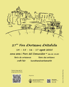 Fira d’artesans a altafulla cartell 2025 min