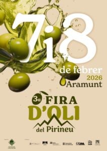 Fira d’Oli del Pirineu a Aramunt cartell