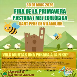 Fira de La Primavera a Sant Pere de Vilamajor cartell