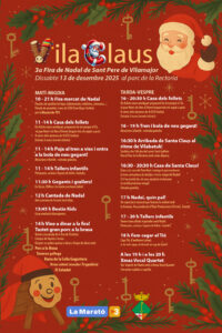 Fira de Nadal a Sant Pere de Vilamajor cartell