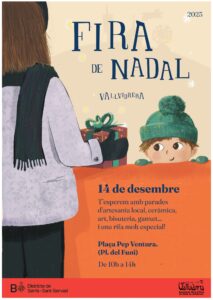 Fira de Nadal a Vallvidrera cartell 2025 page