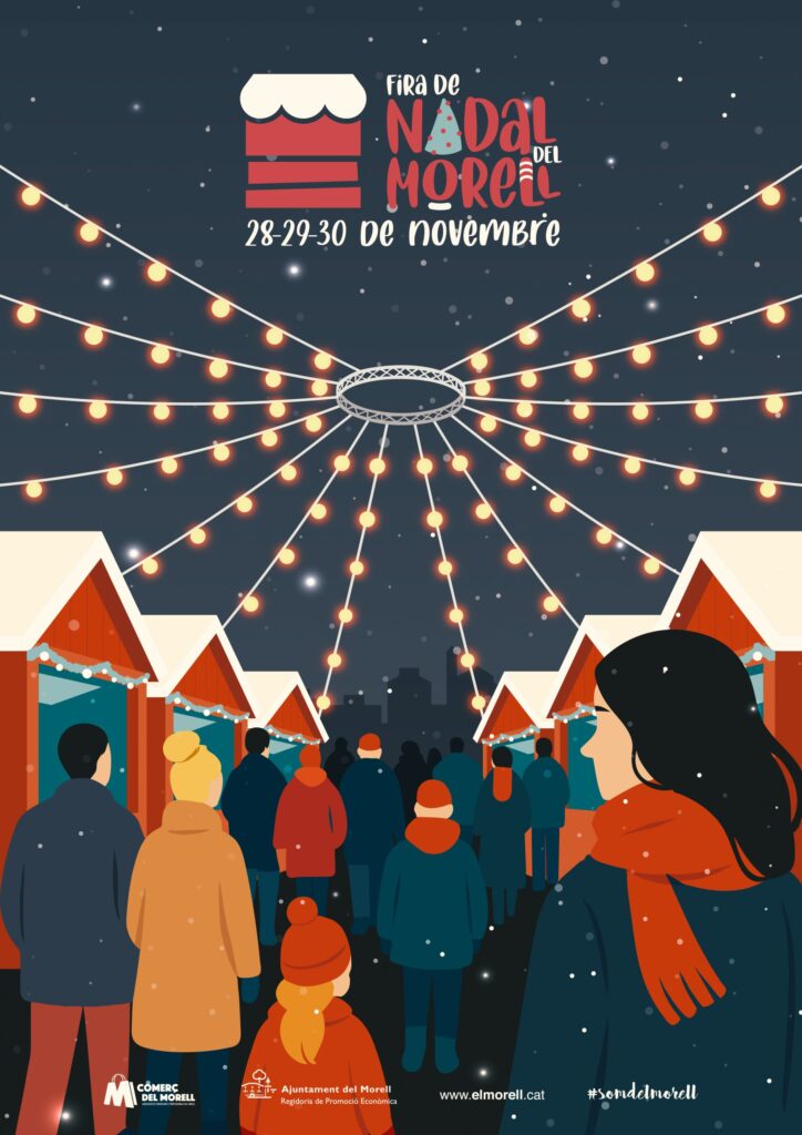 Cartell de Fira de Nadal del Morell