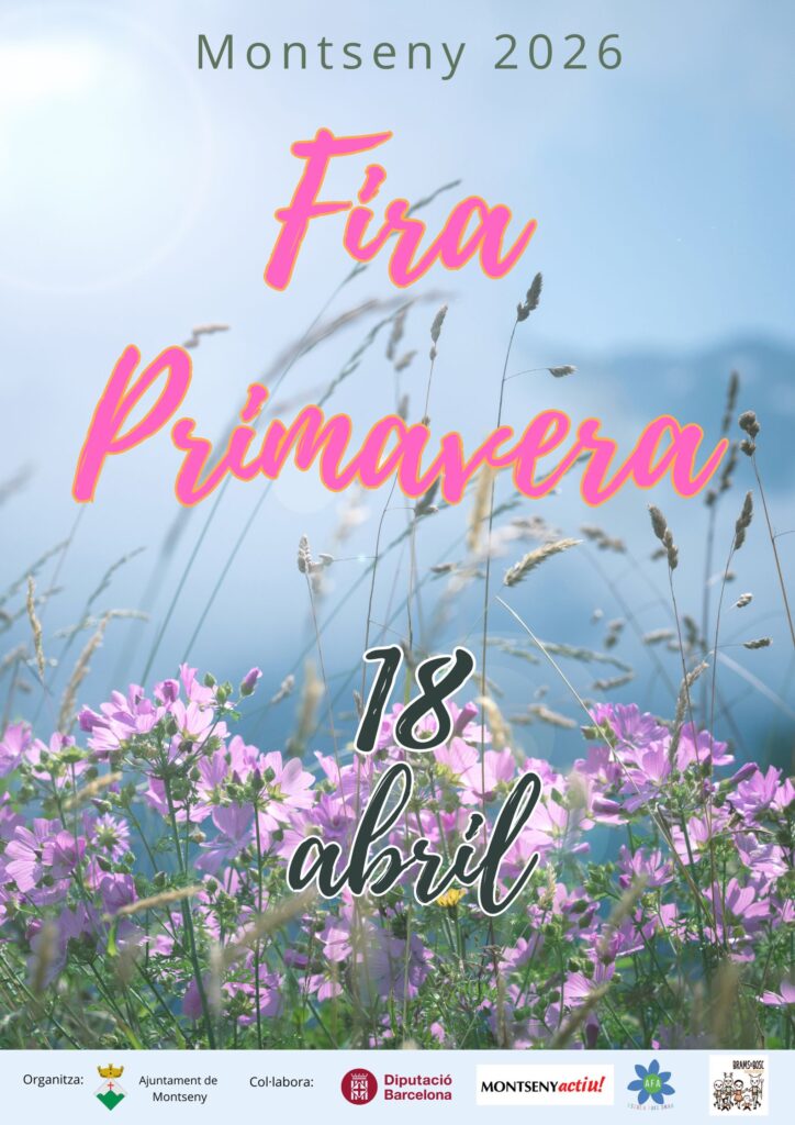 Cartell de Fira de Primavera al Montseny