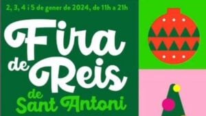 Fira de Reis de Sant Antoni a l’Avinguda Mistral