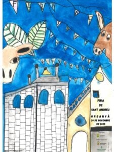 Fira de Sant Andreu a Organyà cartell