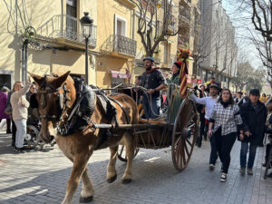 Fira de Sant Antoni Abat i Tres Tombs a Arenys de Munt foto