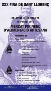 Fira de sant llorenç a bellver de cerdanya cartell 2012 min