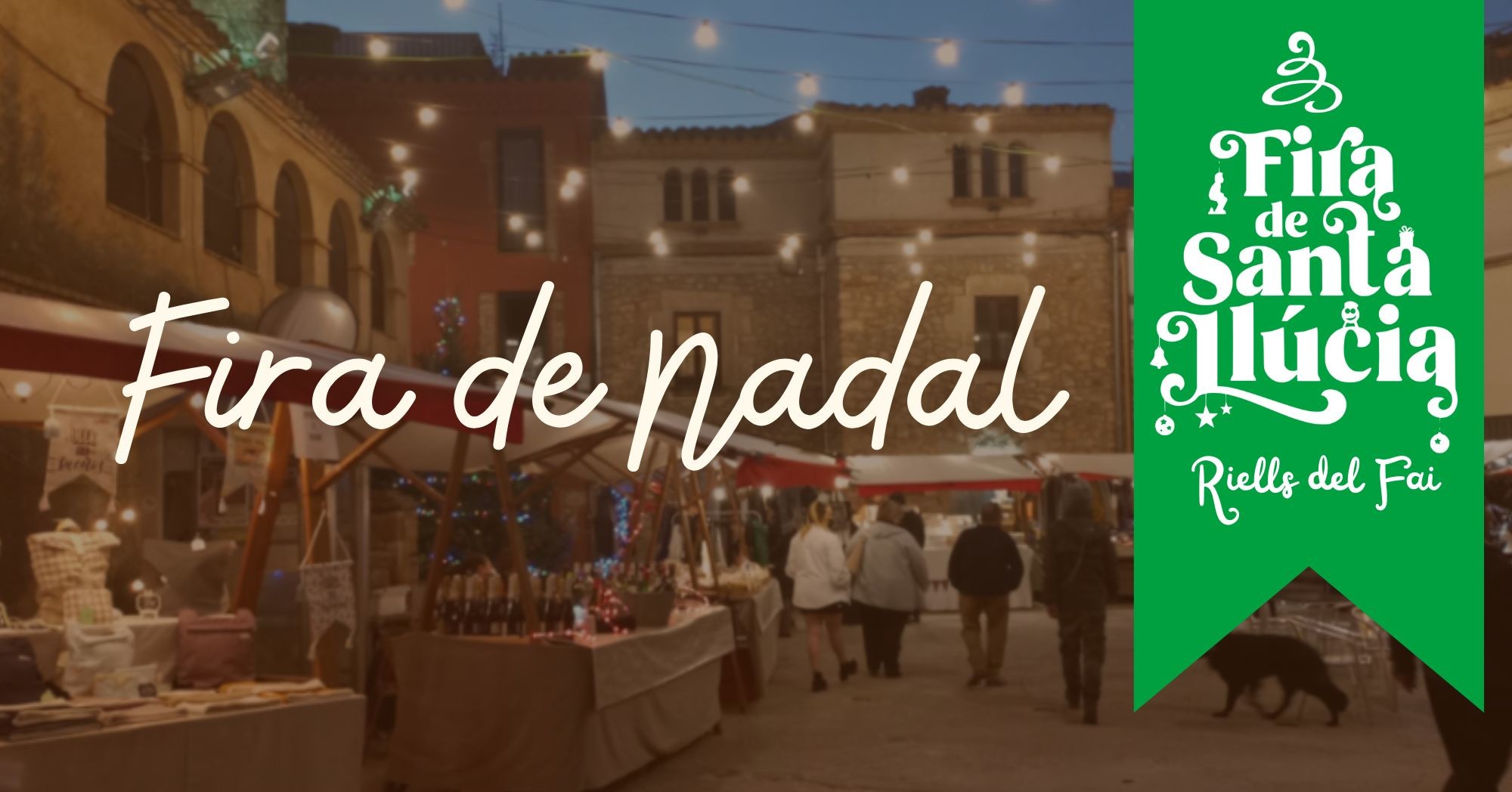 Fira de Santa Llúcia a Riells del Fai cartell
