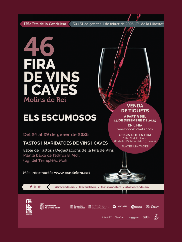 Cartell de Fira de Vins i Caves a Molins de Rei