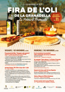 Fira de l’oli a la granadella cartell 2025