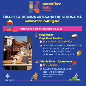 Fira de la Joguina Artesana i de segona mà