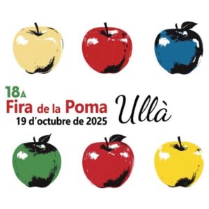 Fira de la poma d'ullà cartell 2025 min