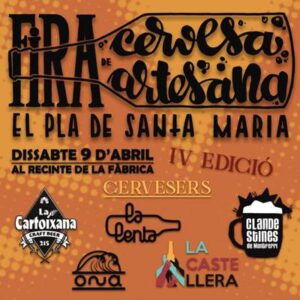 Fira de la cervesa artesana del Pla de Santa Maria