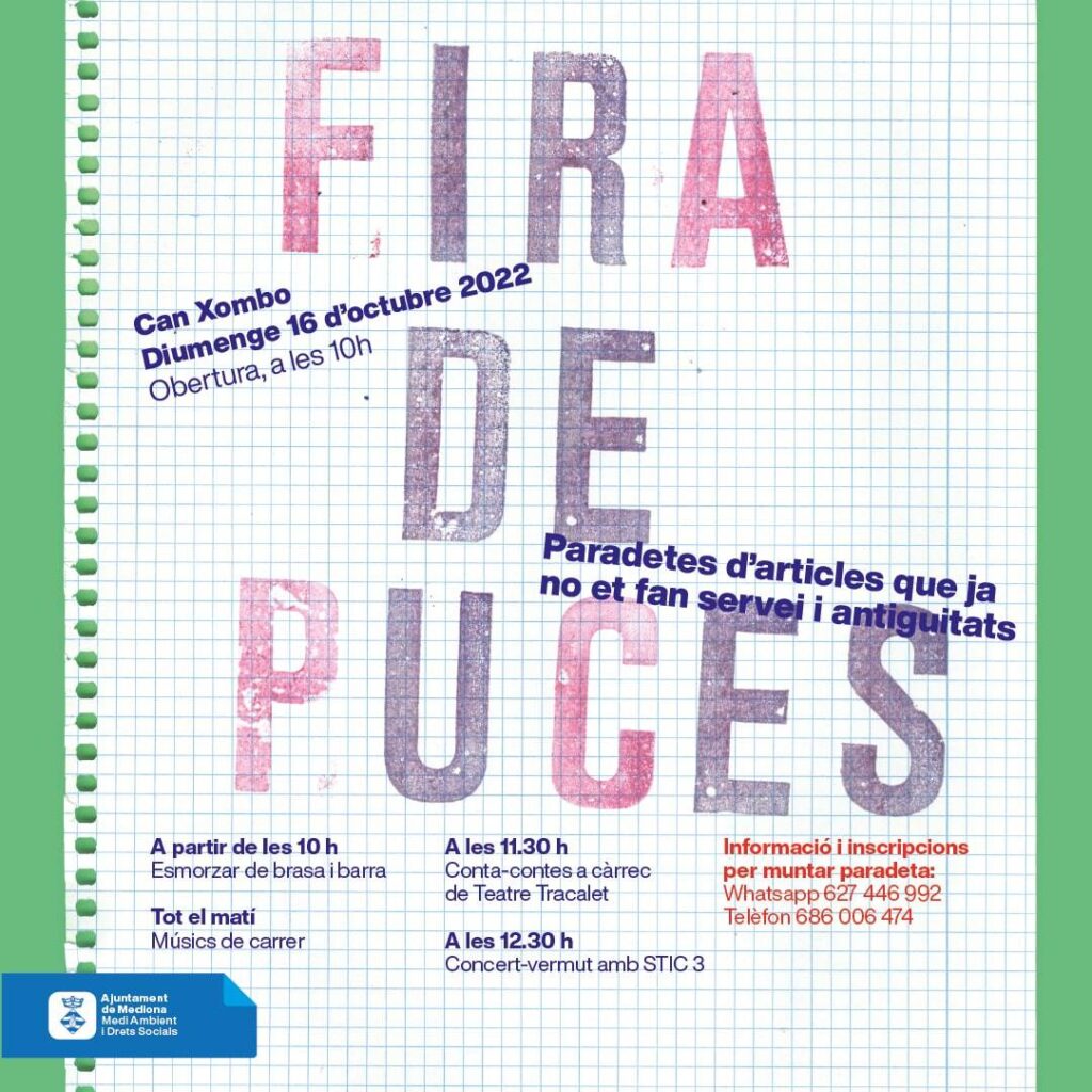 Fira de puces a Sant Joan de Mediona cartell oct 1 min YYFptC.tmp