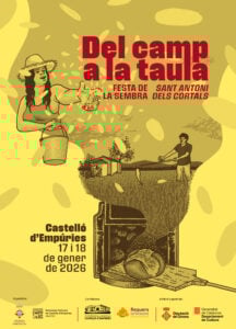 Fira del Camp a la Taula a Castelló d’Empúries cartell