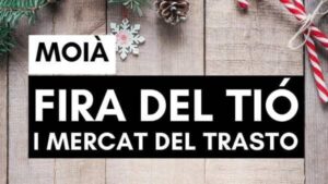 Fira del Tió i Mercat del trasto a Moià