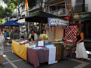 Fira mediterrània de patchwork a sant feliu de guíxols foto 2 min
