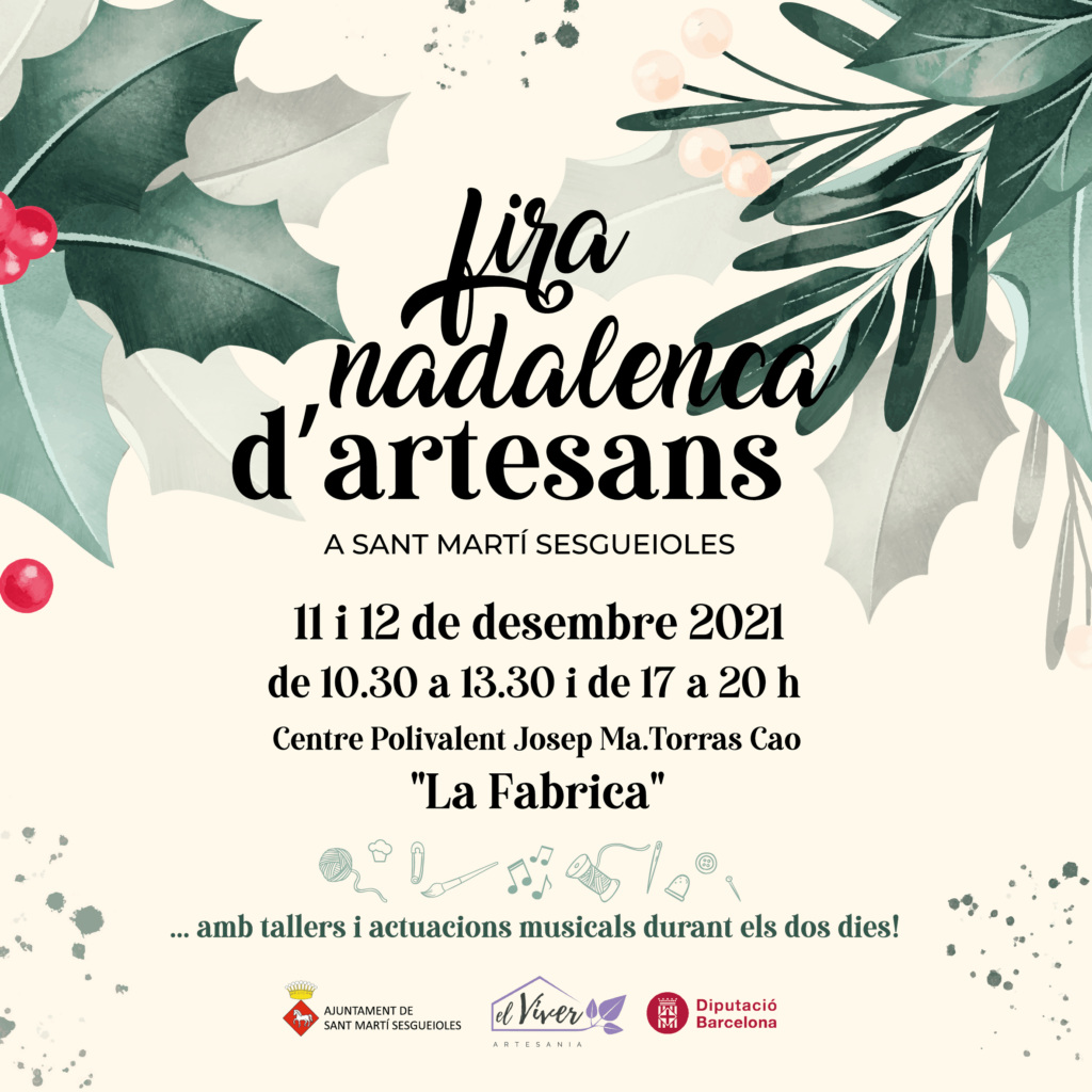 Fira nadalenca dartesans a Sant Marti Sesgueioles cartell 2021 b9F8CY.tmp