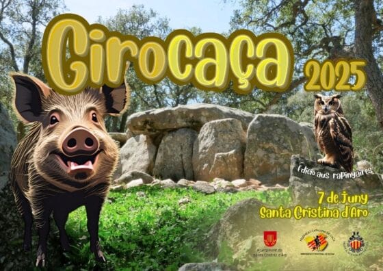Girocaça, fira de caça i natura de girona cartell 2025 min