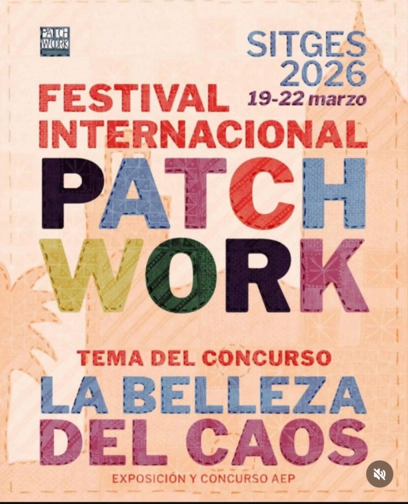 Cartell de Festival Internacional de Patchwork a Sitges