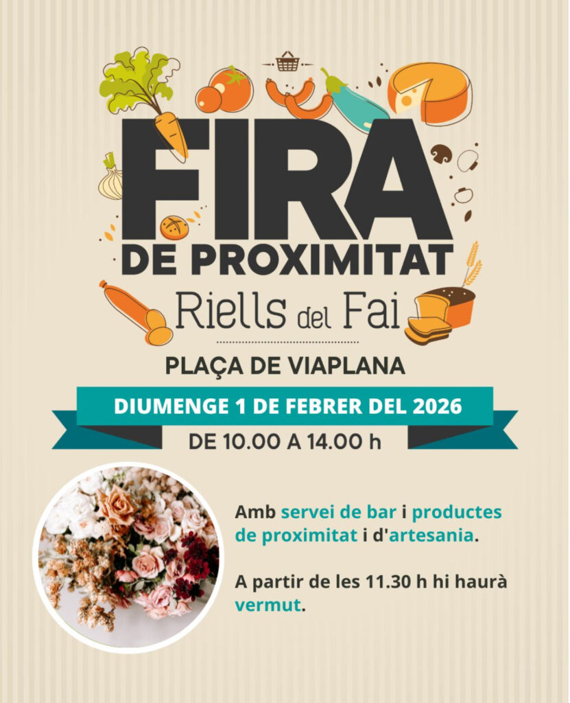 Cartell de Fira de Proximitat a Bigues i Riells del Fai